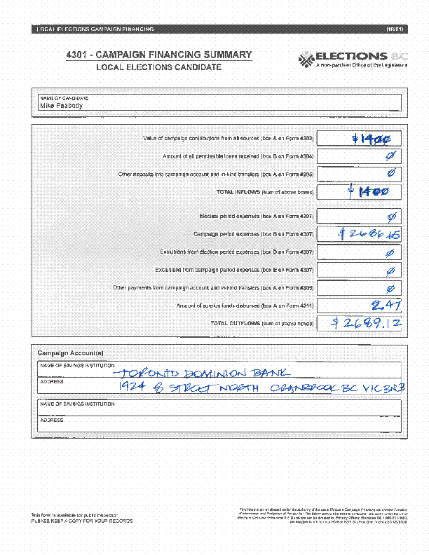 Report page image
