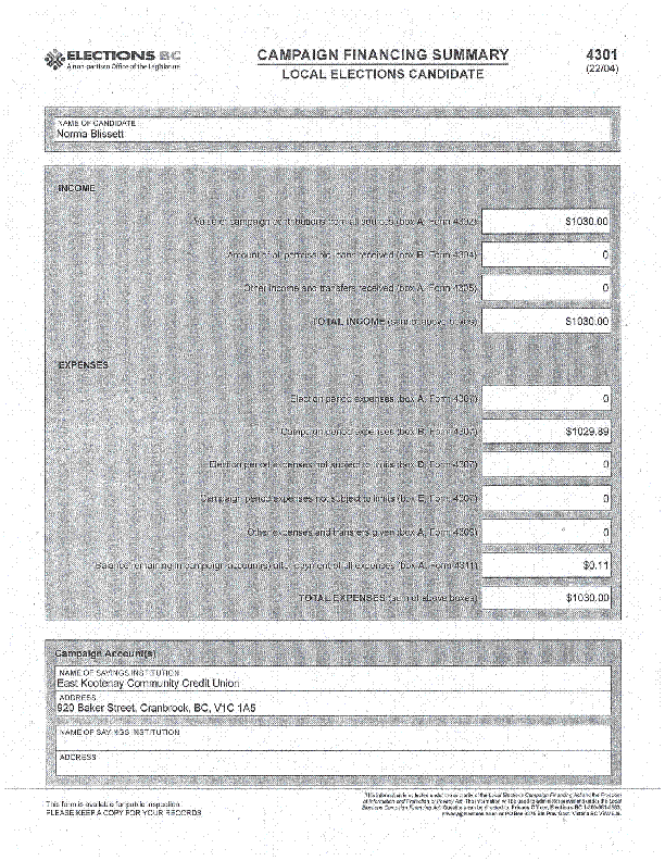 Report page image