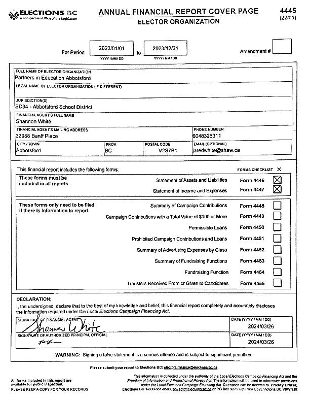 Report page image