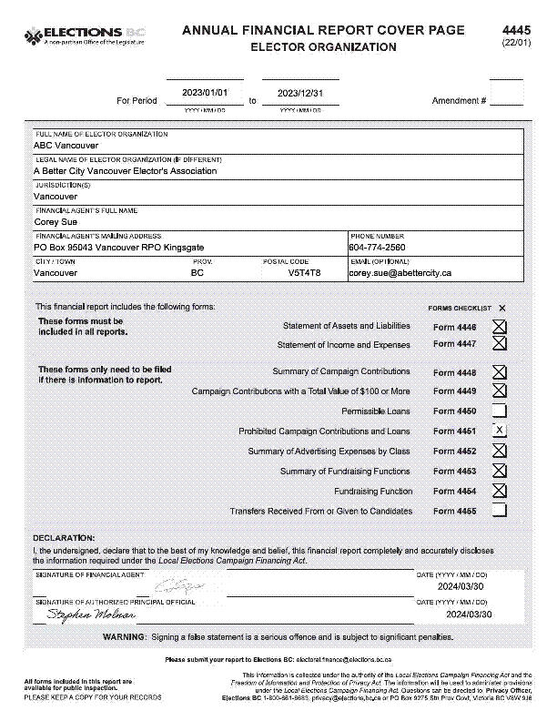 Report page image