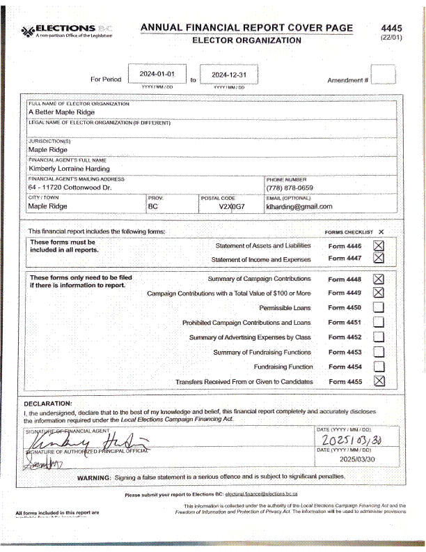 Report page image