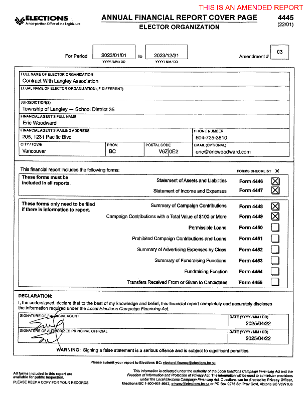 Report page image
