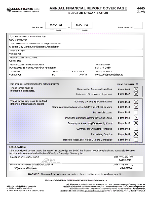 Report page image