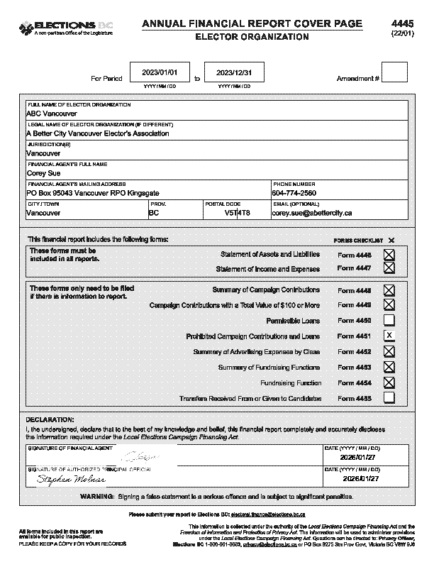 Report page image